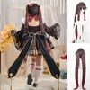 hutao Cosplay Hu Tao Costume Lense Halen Maid Costume Game Genshin Impact Christmas Women Outfit Dr DOUJIN Role Play 272X#