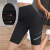 Women's Leggings Women Cycling Shorts Casual High Waist Fitness Yoga Fashion Biker Summer Slim Knee-Length Bottoms Black Streetwear