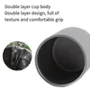 Cups Saucers 220Ml Double Wall Titanium Water Cup Fit For Home Office Outdoor Camping Hiking Picnic Without Handle