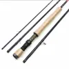 7/8 # Fly Rod Carbon 4-sektion Flying Fishing Rod Portable M-Justerable Fast European och American Popular Fishing Rupp Fishing in Asia Stream 220110 Drop Delivery Dh9UJ