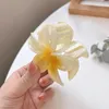 Designer akryl sommar hawaii simulering blomma hårklämma hårnål blomma huvudbonad för strand bröllop fest hårtillbehör