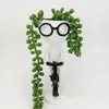 Vases Modern Design Plant Pot Human-shaped Succulent Flower Artificial Set For Home Office Decor Cute Desk Decoration