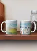 Mugs Beach View Cottages Coffee Mug Funnys Tea Cups for Set