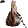 Soupchée médiévale vikingstyle qui peut être accrochée sur un sac à main de monnaie pour hommes de la courroie de haute qualité cool et beau style 240326