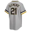 Custom Jersey Men Men Młodzież 21 Roberto Clemente 59 Roanssy Contreras 29 Wil Crowe 15 Oneil Cruz 55 Jason Delay Ke'bryan Hayes Austin Hedges Rich Hill Baseball Jerseys