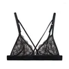 BRAS BIRDTREE FINING Mulberry Silk French Bh Women's Wire Free Liten Chest Sexy Spets Underwear 2024 Summer P42935QC