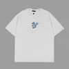 2024 Summer Dragon Letter Drukuj damski koszulka Polos Crew Szyja Krótkie rękawki T-shirty oddychające pary TEES CHLVT006