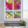 Window Stickers 1 Sheet Of Static Sticker Glass Decorative Film Frosted Ornament