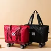 Sacs de rangement 36-55L sac durable pour voyage avec roues amovibles extensible maison