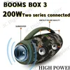 Portable Speakers Powerful Booms Box 3 100W High Power Bluetooth Speaker RGB Color Light Party Home Theater Heavy Bass 360 Stereo Surround TWS Q240328