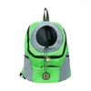 Cão vestuário gato mochila filhote de cachorro pet transportadora saco frontal com cabeça respirável para fora design e malha dupla ombro acolchoado para uso ao ar livre