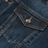 Högkvalitativ 350g lamm cmere denim jacka mäns plysch förtjockade mäns outwear vinter varma jean jacka med ull foder a0jl#