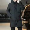 Novo Inverno Fi Juventude Médio e LG Roupas Masculinas Versi Coreano Popular Pão Para Baixo Cott Engrossado Casaco Quente Menino D3bn #