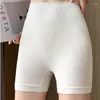 Culottes pour femmes Sous-vêtements Drop Femmes Boxer élastique Sous Fit Pantalon anti-éblouissement Jupes de taille non bouclées Courte Sécurité Slim Panty