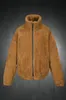 Corée du Sud Daigou Casual Hommes d'hiver Editi Pure Color Collier Cmere Large M Loose Jacket U8LF #