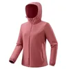 Giubbotti da donna Arazooyi Fleece Softshell Giacca da donna Impermeabile Giacca a vento calda Campeggio Arrampicata Sci Impermeabile invernale Per