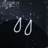 Kolczyki Dangle Jyjiayujy Sterling Silver S925 Drop Stud Ear Line Kolczyki Starry Chain Three Style Fashion Hipoalergenic Jewelry E043