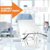 Decorative Plates Transparent Acrylic Glasses Display Rack Shelves Eyeglass Holder Stand Sunglasses Desktop Eyeglasses Riser For