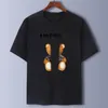 2024 francuska marka T-shirt męski i damski designerski koszulka T-shirt TOP MĘŻCZYZNA MĘCA Koszulka klatki piersiowej luksusowa koszulka street Street Stoi z krótkim rękawem