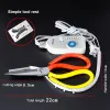 Calligraphy 220v Electric Heat Scissors Thermal for Cutting Fabric Sharp Cutter Fabrics Rope Ribbon Webbing Cloth Sewing Leather Craft Tools