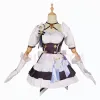 Elysia Cosplay cameriera francese Costume Hkai Impact 3 Carnevale Uniforme Parrucca Anime Halen Costumi Uomini Gioco U9B8 #