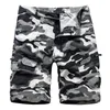 Short d'été en coton pour hommes, Cargo, Camouflage, Baggy, grande taille, pantalon quart décontracté