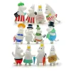 Figurines d'hippopotame, 12 pièces/ensemble, ornements de bureau et de voiture, Version Q, modèle de poupée mignonne, jardin féerique, mousse, accessoires de décoration artisanaux