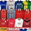 Soccer Jerseys Retro Mans 86 88 90 92 93 94 96 97 98 99 00 02 04 06 07 08 09 10 UTD Football Shirts Classic Vintage Kits 1998 1999 200 Otnkb