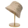 Berets Flat Top Fisherman Hat Stylish Women's With Wide Brim Soft Square Pattern Sunshade For Fall Winter Ladies