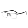Okulary przeciwsłoneczne Ramy 2024 Modne okulary do brwi rama rama mejopia na receptę błękitne światło optyki okularów gafas dla mężczyzn