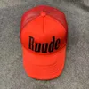 Rhude Brand Summer Fashion Ball Caps New Casual Wide Brim Brim Outdoor Protetor solar Baseball Cap homem Mulheres de alta qualidade Artigo verde azul Rhude Ajustável Rhude Hat 3342