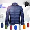 Veste bouffante d'hiver Men Ultra Light Down Veste hommes Veste de plumes de vent de vent homme léger portable CHEAU C2EZ #