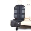 Car Seat Covers 1 Mat Anti Skid Wear Universal Thickened With 3 Pockets Interior Parts Black For Under Baby Child