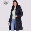 ceprask 2023 New Winter Jacket Women Quilted 6XL Lg fi Women's Winter Coat Hooded High Quality Warm Down Jacket Parka S9Vc#