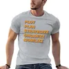 Men's Polos PLOT PLAN STRATEGIZE ORGANIZE MOBILIZE T-Shirt Shirts Graphic Tees Blanks Mens Plain T