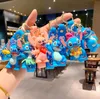 Fashion Stitch 3D sleutelhanger rugzak ornament zachte autosleutelhanger geschenken