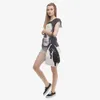 Borsa con coulisse stampata in 3D della Via Lattea Casual Softback Mochila Cuerda Harajuku Zaino Donna Uomo Modis String Girl