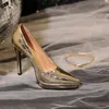 مصمم أحذية فاخرة امرأة طبيعية حقيقية حقيقية الكعب العالي المضخات المدببة أصابع الزفاف حفل زفاف ناعم بو أزياء أزياء براءة اختراع عارية حفلة YGN48-J706-3