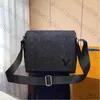 Bolsos de diseñador de alta calidad Bolsos de hombro de los hombres Cross Body Metal Metal Black Metal Bag Messenger Fashion Fashion Bolso Bolso Compuesto Compuesto Bolsa de bolsillo