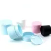 Stelt 20 stks/lot 15 g 20 g 30 g lege crème pot plastic cosmetische verpakking fles roze oogschaduwmake -up verpakking Pot gordijn