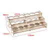 Racks DIY Montage Holz Pigmente Malerei Organizer Aufbewahrungsbox für Farbflaschen Ständer Halter Modell Färbezubehör