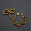 Conjunto de broche de pulsera de animal clásico para mujer, brazaletes de esmalte antiguos, joyería egipcia Vintage 240320