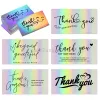 wholesale Thank You Card Folding Wreath Design Print Gratitude Handwriting Greeting Cards Wedding Birthday Party Flower Shop