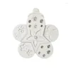 Baking Moulds Flower Shape Silicone Mold Cake Decorating Tool Fondant Rose Daisy DIY Wedding Decoration Mould WMJ-899