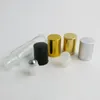 Bottiglie di stoccaggio 24 x 10 ml Rullo trasparente per oli essenziali Roll on in vetro con sfere di metallo Strumento chiave incluso