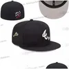 Ballkappen 2024 30 Farben Herren Baseball-Fitted-Hüte Schwarz Rot Farbe Hip Hop Chicago Sport FL Geschlossener Chapeau Briefstich Weltherz US Otjeh