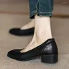 Casual Shoes Mary Jane Loafers Platform Slip On Spring And Autumn British Medium Heel Flats Zapatillas De Mujer