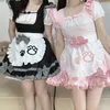 S-XL Plus-Size Zweidimensionale Rosa Katze Maid Dr Anime Mädchen Lolita Rollenspiel Kostüm Nette Japanische Uniform S7CA #