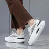 Casual Shoes Summer Women's Lace Net Forrest Gump Trend Thick Sole Dad Sneakers - ST6812