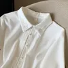 Camicette da donna Camicie di raso Seta Ricamo stile cinese Abbigliamento vintage Allentato Primavera/Estate Top da donna YCMYUNYAN